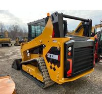 Chargeuse compacte ST230V à faible consommation de carburant pour travaux lourds, équipement de construction pour la location, démolition, préparation des terrains et travaux en bord de barrage