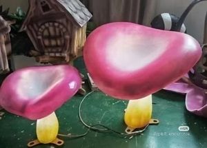 Escultura LED de Hongo con Orejas Grandes, Impermeable IP65, para Iluminación de Fantasía en Interiores/Exteriores, Jardines, Senderos, Festivales y Parques - Product Image 1