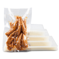 Sacs d'emballage en plastique, transparent, gaufré sous vide, qualité alimentaire, fournisseur chinois, unités