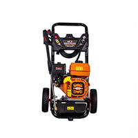 BISON Pompa Aksial Tekanan Tinggi Bensin Baru 6.5HP 2500Psi 2.4Gpm 196cc 170Bar untuk Tempat Cuci Mobil & Optik