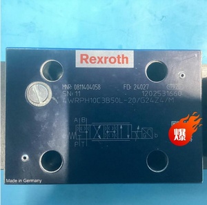 วาล์วควบคุมทิศทางแบบสัดส่วนรุ่นดั้งเดิม 0811404058 4WRPH10C3B50L-2X/G24Z4/M ขนาด 10 มีสินค้าในสต็อก - Product Image 1