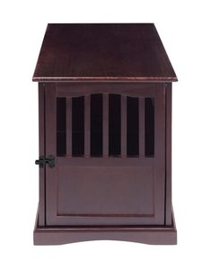 Casual Home Espresso End Table Pet Crate <b>Medium</b> <b>Size</b> Wooden Pet <b>Cage</b> & House - Product Image 3
