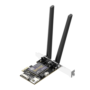 For WiFi6 AX210 External Wireless <strong>Network</strong> Card for E-Sports Gaming <strong>Dual</strong>-Band 5G Desktop PCI-E <strong>Interface</strong> - Product Image 1