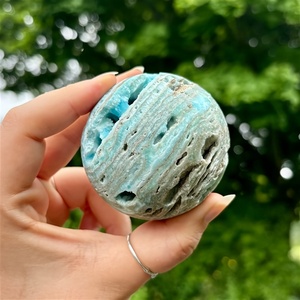 Vente en gros de pierres de guérison naturelles Reiki, boule de quartz, sphère de cristal d'hémimorphite de haute qualité pour cadeau spirituel - Product Image 2
