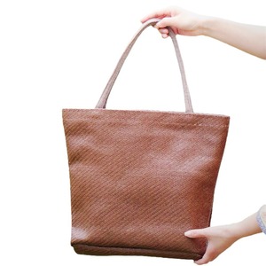 Rattan Tote <b>Bag</b> <b>Large</b> Brown Straw Bohemian Style Women's <b>Beach</b> <b>Bag</b> - Product Image 5