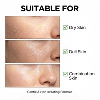 Crème pour le visage à la niacinamide, beurre de karité, éclaircissante, hydratante, réduisant les taches brunes, crème de jour 50 ml pour tous types de peau