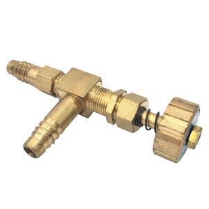 Vanne à aiguille à ressort en laiton en gros, vanne de régulation à angle droit, vanne de régulation en forme de pagode, vanne de contrôle de débit - Product Image 5