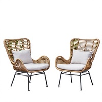 Chaise de jardin moderne empilable et confortable en plastique, siège de salon, mobilier d'extérieur pour patio, portable, légère, avec structure en acier