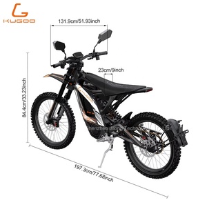 Motocicleta Todoterreno 04, 80 km/h, 3700 W, 60 V, Motocicleta de Cross con Neumáticos de 24 Pulgadas, Venta al por Mayor - Product Image 2