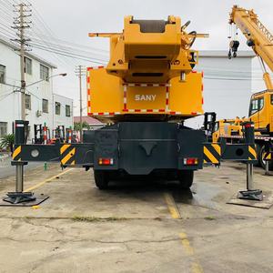 Marca China usada SANY STC1000 camión de 100 toneladas grúa móvil hidráulica grúa de segunda mano 100 toneladas Camión grúa de 50 toneladas - Product Image 4