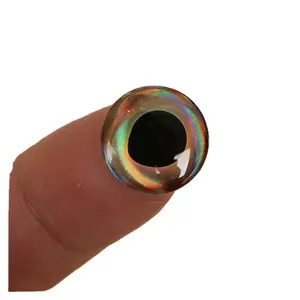 Alta qualidade Isca 3d olhos acessórios remendos personalizado cristal gota moldagem