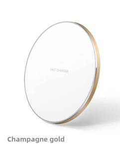 Station de charge sans fil circulaire en alliage <span class=keywords><strong>d</strong></span>'aluminium lumineuse 15W 35W Modèle MD-Q21 GY68 Charge rapide pour téléphone portable - Product Image 6