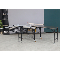Scie à table coulissante multifonctionnelle JT600 pour le travail du bois, portable et pliable, vente chaude en Chine