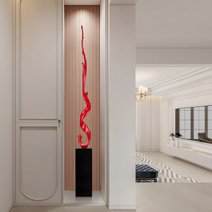 Sculpture décorative abstraite en résine, thème Prospérité <span class=keywords><strong>et</strong></span> Succès, haute <span class=keywords><strong>et</strong></span> fine, pour entrée, salon, <span class=keywords><strong>meuble</strong></span> <span class=keywords><strong>TV</strong></span>, niche, décoration d'ambiance - Product Image 3