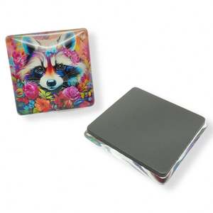 Aimants de réfrigérateur décoratifs en verre 3D en cristal pour cadeaux souvenirs d'anniversaire de pays, vente en gros - Product Image 4