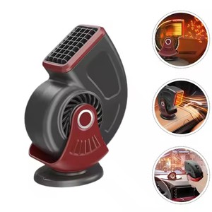 מאוורר חימום חשמלי <span class=keywords><strong>12V</strong></span>/24V לסיבוב 360 מעלות להסרת ערפל וקרח מחלון הרכב - Product Image 2