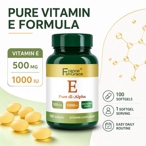 ผู้ผลิตวิตามินอีเสริมอาหารเชียร์คอม พร้อมสารต้านอนุมูลอิสระและเสริมสร้างภูมิคุ้มกัน วิตามินอีแบบซอฟต์เจล 100 เม็ด - Product Image 2