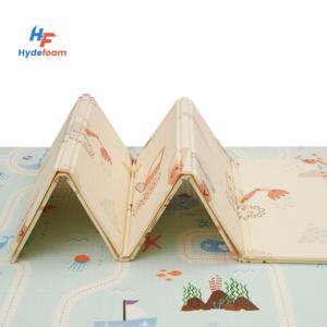 แผ่นรองคลานเด็ก Hydefoam XPE พับได้ น้ำหนักเบาแต่ทนทาน สำหรับการนอนคว่ำและฝึกทักษะการเคลื่อนไหวประจำวัน - Product Image 1