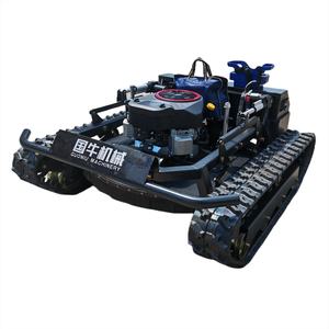 เครื่องตัดหญ้าควบคุมระยะไกลรุ่นขายดีที่สุดของจีน Tank764-90A หุ่นยนต์ตัดหญ้าไร้สายขนาดใหญ่ ได้รับมาตรฐาน CE และ EPA - Product Image 2