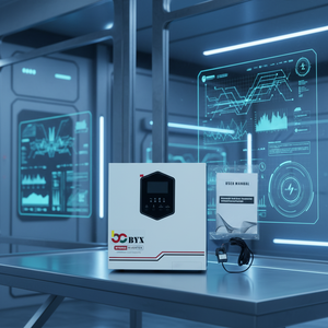 Onduleur solaire hybride monophasé 6 kW <span class=keywords><strong>sans</strong></span> batterie, onduleur PV de jour, onde sinusoïdale pure, usage domestique, haute efficacité - Product Image 1