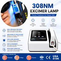Lampe de thérapie UV KN-5000C pour le traitement du vitiligo, appareil de traitement du psoriasis, dispositif de thérapie au laser excimer 308 nm