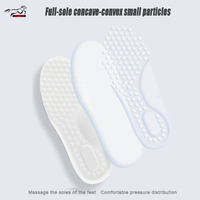 Semelles de sport pour hommes Mustang en PU/EVA, respirantes, légères, avec soutien flexible et absorption des chocs