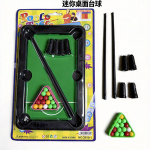 Mini Billiard <b>Table</b> Toy Set Portable <b>Plastic</b> For Children Parent Child Play Made In China - Product Image 2