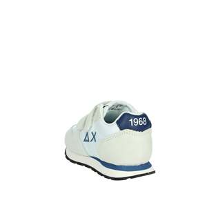 Sun68 Zapatillas para niños Blancas Z35301F con cierre de velcro Zapatos casuales para niños - Product Image 2