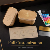 Contenedor de Alimentos Rectangular de Papel Kraft con Logotipo Personalizado, Biodegradable, con Tapa, para Comida para Llevar de Restaurantes y Eventos al Aire Libre