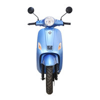 Electric Motorcycle Scooter 1500W Motor 1380mm Wheelbase 190mm Ground Clearance for Southeast Asia City Roads Buyers Use