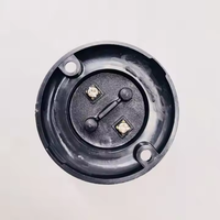 Douille de lampe E27 moderne, support d'ampoule élégant en plastique avec vis, fixation murale, 250V, sûr et pratique