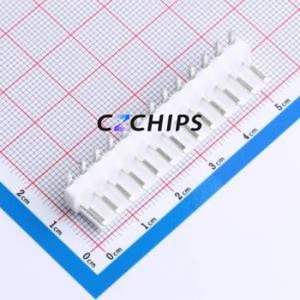 BX-VH3.96-13PWZ Wire-to-Board Pin Header Bent Lead Through Hole,P=3.96mm Connector 1x13P 3.96mm Right Angle Insert VH - Product Image 1