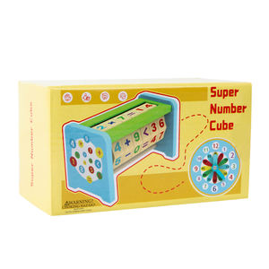 Cube de nombres mathématiques en bois Horloge Éducation précoce Cube de mathématiques en bois Jouets mathématiques en bois pour la <span class=keywords><strong>division</strong></span> d'addition logique stimulante du cerveau - Product Image 5