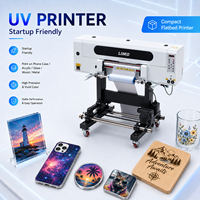 Imprimante DTF UV A2 LINKO avec 1600 têtes d'impression, machine d'impression numérique pour autocollants en film AB imprimés pour coques de téléphone