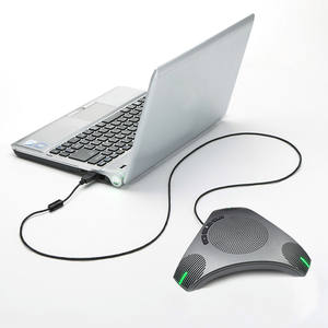 Système de microphone de conférence | Plug & Play USB omnidirectionnel sans fil | pour la réunion <span class=keywords><strong>Zoom</strong></span>/<span class=keywords><strong>Teams</strong></span> Room avec haut-parleur - Product Image 2