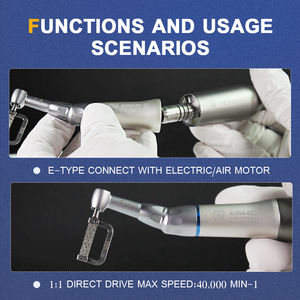 EVA-ECS שיניים תיקון קונטרה זווית 1:1 ערכת סוגריים אורתודונטיה dtc נמוך מהירות ידית eva טיפים חיצוני מים רופא שיניים מכונה - Product Image 5