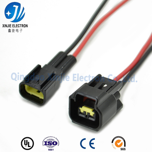 Wasserdichter 2-Wege-Steckverbinder mit Kabelbaum und Roten/Schwarzen Leitungen für Automobil-, Marine- und Geländefahrzeuge - Product Image 4