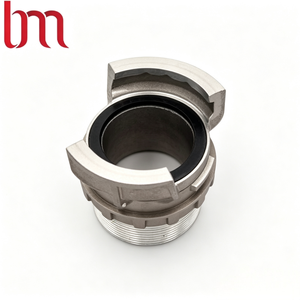 Acoplamiento de Manguera Contra Incendios Storz de Aluminio con Rosca Macho DN50 DN65, Conector Rápido Tipo Alemán <span class=keywords><strong>para</strong></span> Sistemas de Extinción de Incendios - Product Image 2