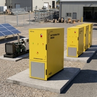 Armoire de stockage d'énergie au lithium-ion à refroidissement liquide par immersion SCU BRES-260-125 260 kWh 125 kW BESS Hybride Réseau Commercial Industriel IP54