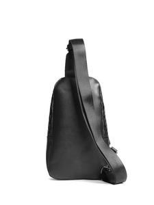 Tùy Chỉnh PU Da Người Đàn Ông Của Giản Dị Túi Messenger Phong Cách Cổ Điển Crossbody Vai Túi Nút Thêu Thư Biểu Tượng Mùa Xuân - Product Image 2