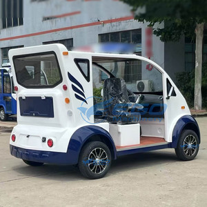 Voiture de patrouille économique à batterie au lithium pour adultes, 4 places, avec logo personnalisé, idéale pour le tourisme, à vendre - Product Image 4