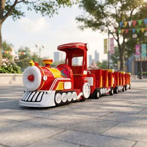 Train électrique géant personnalisé pour centre commercial, manège de parc d'attractions, train électrique à chevaucher - Product Image 1