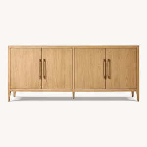 Hiện Đại Mỹ phong cách sang trọng Đồ nội thất trong nhà chất lượng cao Gỗ Sồi Khung tủ kim loại phần cứng phòng khách tủ - Product Image 5