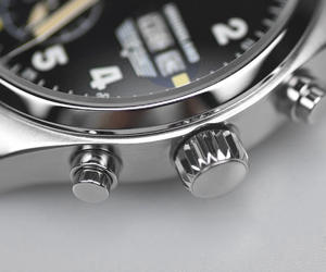 Orologio pilota multifunzione luminoso in acciaio inossidabile 316l con cronografo al quarzo 10atm di alta qualità personalizzato all'ingrosso 6 s00 in vendita - Product Image 4