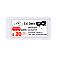 2,9'' Bluetooth 5.0 Smart ESL Tag Automatische Prijsupdate Elektronisch Schaplabel voor Supermarkt