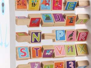 Nouveau Design jouet de maths Montessori jouets de nombres de doigts jouets d'apprentissage de <span class=keywords><strong>boulier</strong></span> d'<span class=keywords><strong>alphabet</strong></span> jouet éducatif pour enfants - Product Image 2