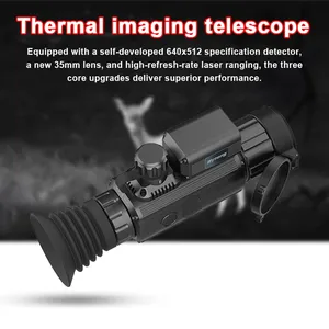 Cámara Termográfica Infrarroja Sytong AM06-35LRF, Objetivo de 35 mm, Campo de Visión de 7.5x5.7, 800 m, WiFi, Lente Ajustable, Visión Nocturna, SLR - Product Image 4