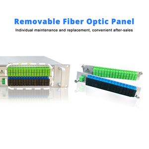 Amplificateur de signal à fibre optique 1550 DWDM CATV 22 dBm 16 ports 16X23Db 16 Puert 16 Port WDM EDFA - Product Image 4