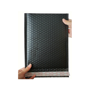 White <b>Plastic</b> Pearlescent Matte Film Waterproof Bubble Mailer Padded Envelope Bag - Product Image 3