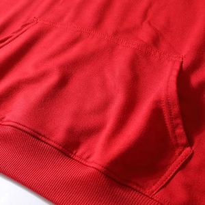 Sudadera con capucha de peso pesado para hombre 280g 100% poliéster en blanco liso deporte Sudadera con capucha logotipo personalizado hombres Fitness sudaderas con capucha - Product Image 6